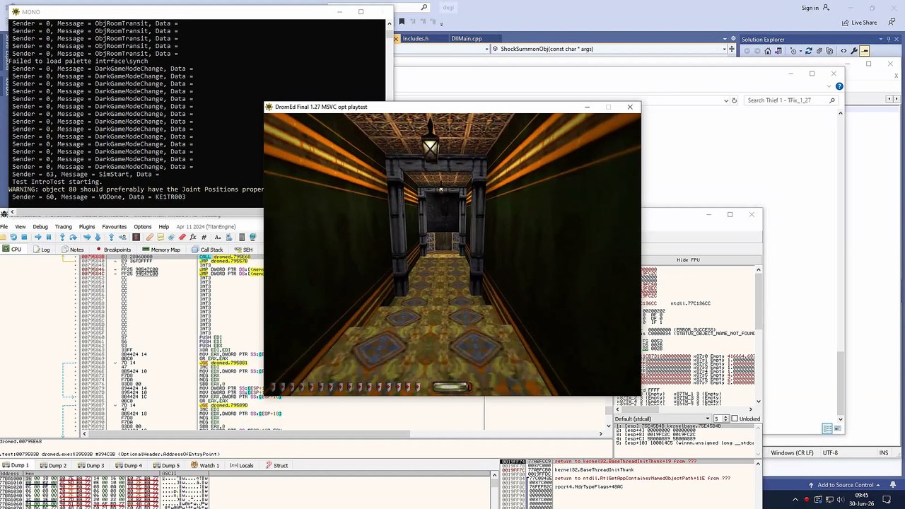 Thief 1 - Spawning Spiders In-Game