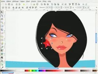 Inkscape astuce pour coller devant