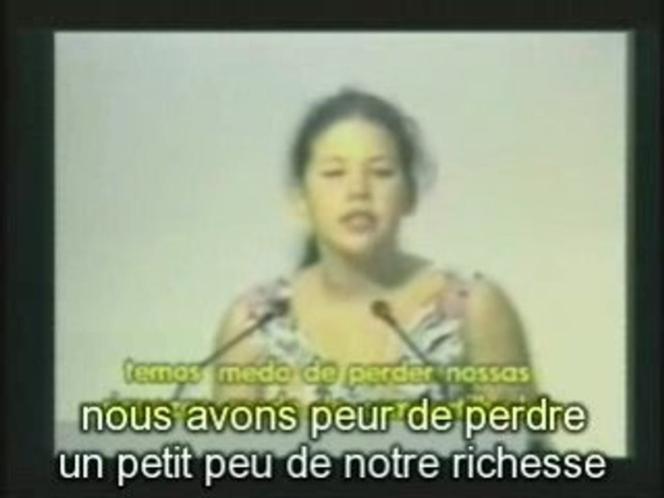Discours ONU 1992
