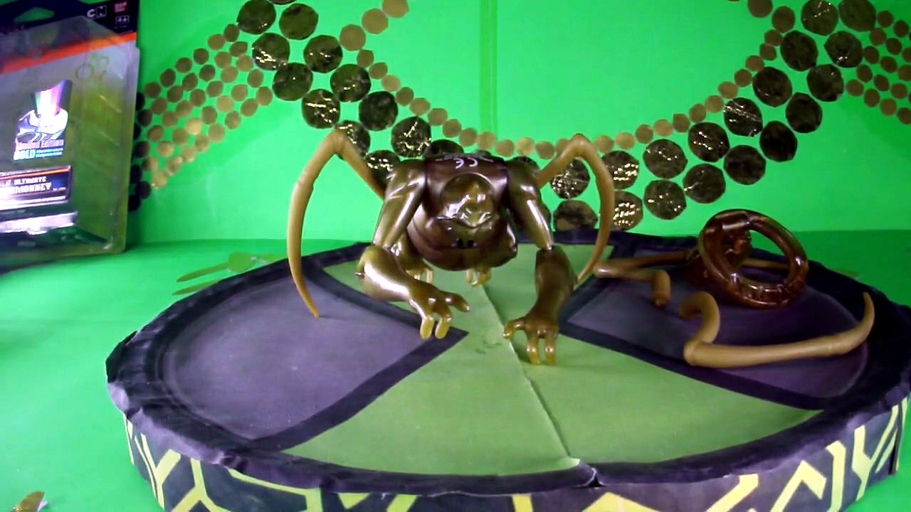 3 Review - Boneco do Macaco Aranha (Gold) - Ben 10 Supremacia Alienígena