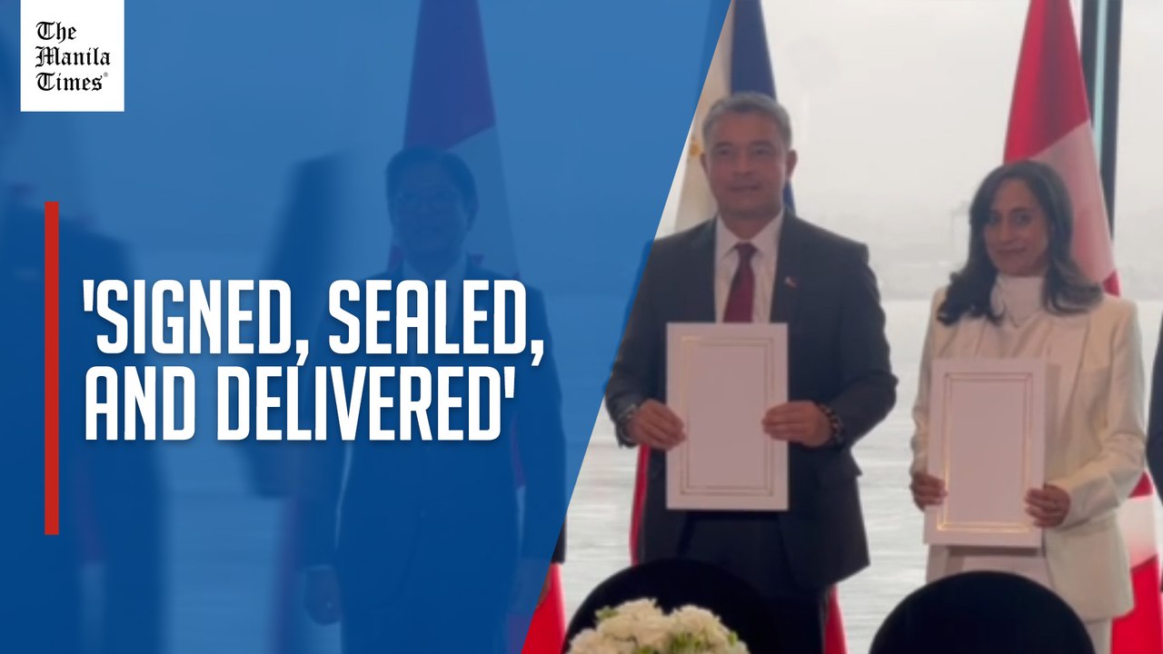 PH, Canada sign 4 deals during Marcos' visit