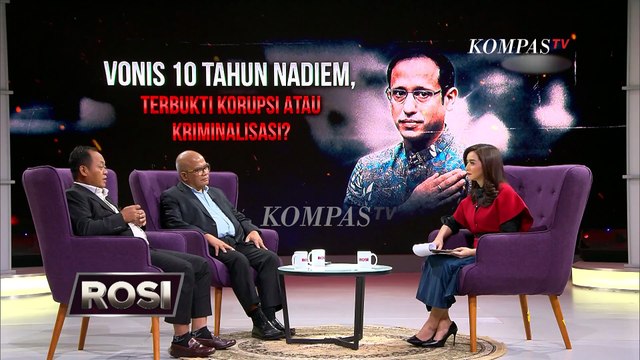Pro-Kontra Vonis Nadiem Makarim, Guru Besar Ilmu Hukum: Hakim Berpegang pada Alat Bukti | ROSI