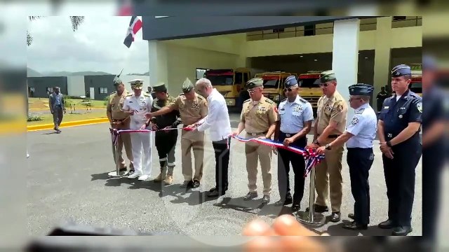 Abinader inaugura sede del Cuerpo Especializado de Mitigación a Emergencias y Desastres
