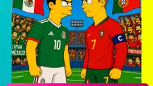 ¡Los Simpson lo volvieron a hacer! ¿México llegará a la final contra Portugal?