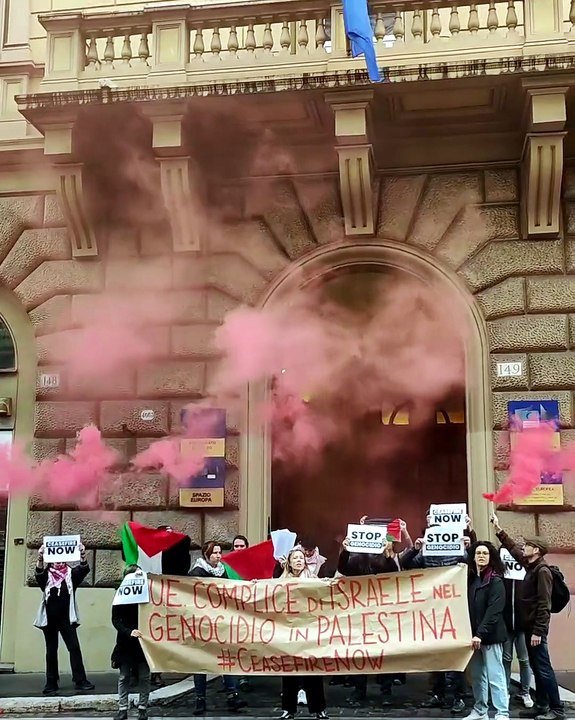 FOTO | VIDEO | Medio Oriente, a Roma la protest...