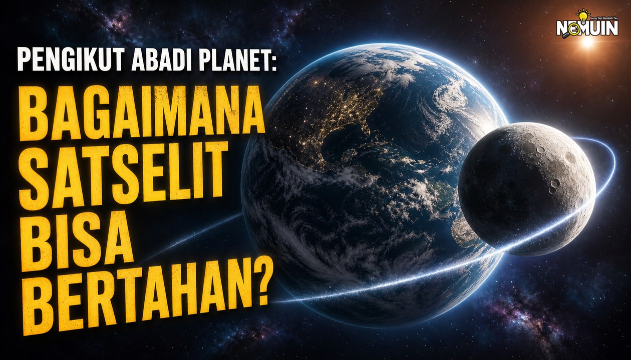 Mengapa Planet Kita Butuh Teman Setia Bernama Satelit Alami?