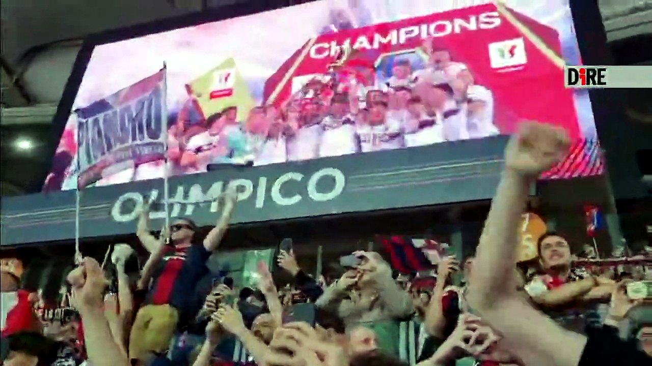 Il Bologna Fc vince la Coppa Italia dopo 71 anni, la premiazione all'Olimpico
