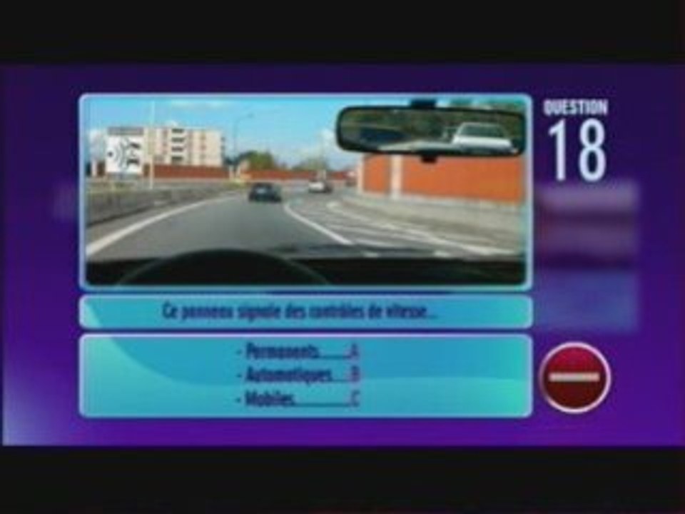 code de la route émission TF1 Partie 1
