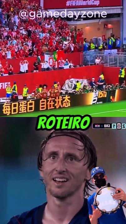 🔥 PORTUGAL VIROU NO CAOS CONTRA A CROÁCIA #Portugal #Croacia #Cristiano #Modric #Copa