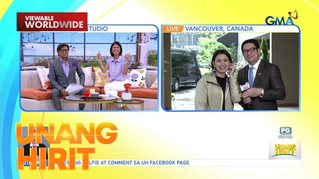 Rhea Santos at Ivan Mayrina ng Pinoy Abroad sa Unang Hirit?! | Unang Hirit!