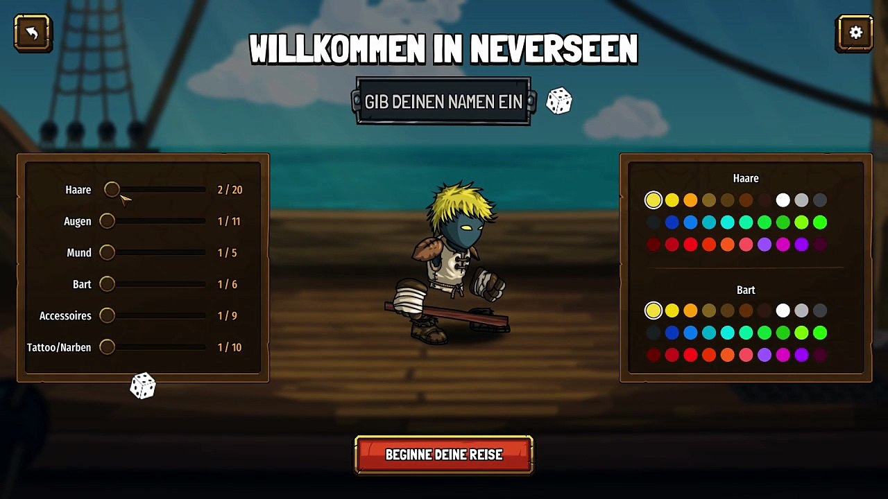 Swords & Souls Neverseen - Character Creation