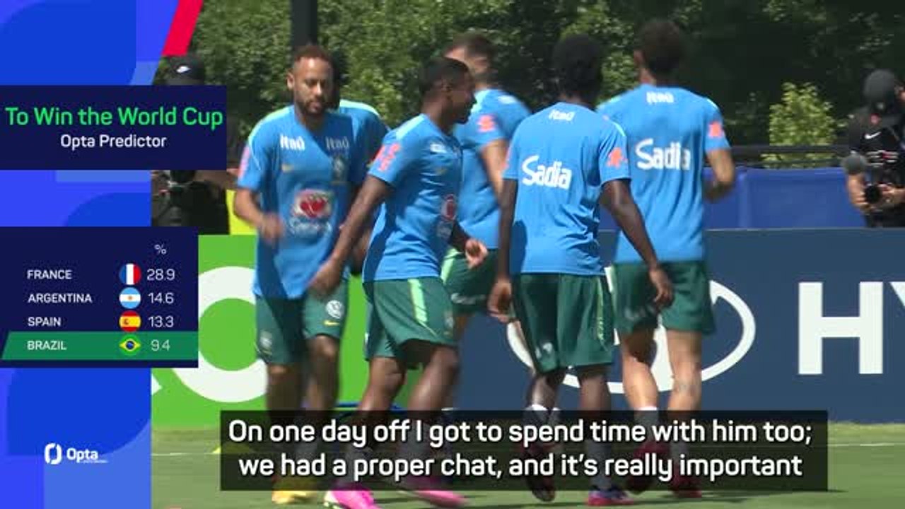 Endrick eager to learn from Neymar as World Cup progresses