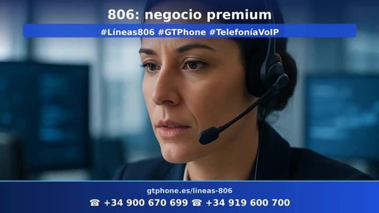Contratar línea 806 para empresas