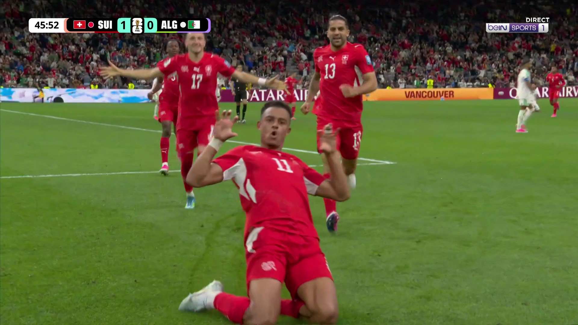 Coupe du Monde 2026 : Ndoye enfonce l'Algérie, la Suisse mène 2-0 !