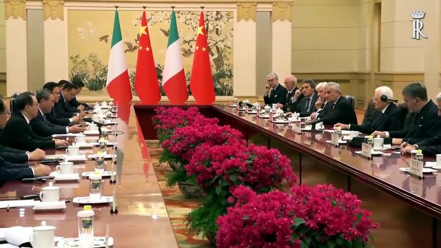 VIDEO | Mattarella a Pechino: Serve riequilibrio nei rapporti commerciali con la Cina