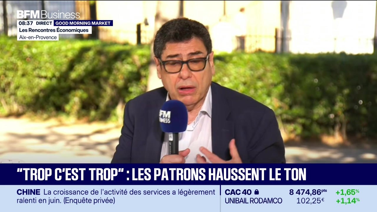 "Trop c'est trop", les patrons haussent le ton - 03/07