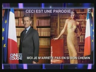 On n'est pas couchè-parodie Carla Bruni-