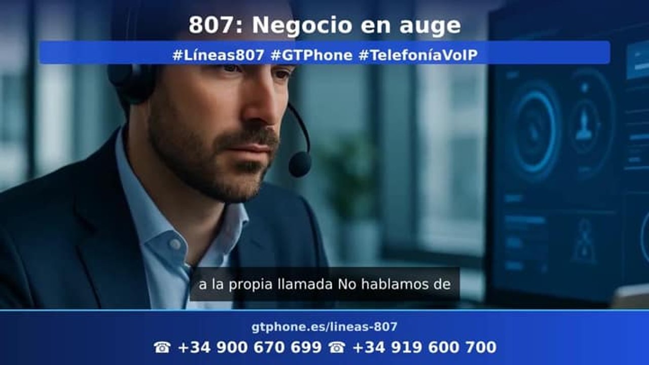 Contratar línea 807 para empresas