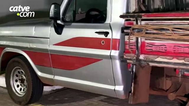 Caminhonete furtada é recuperada pela Polícia Militar no Bairro Brasília, em Cascavel