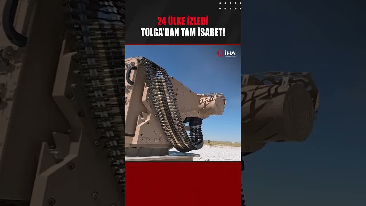 24 Ülke İzledi: TOLGA'dan Tam İsabet✅