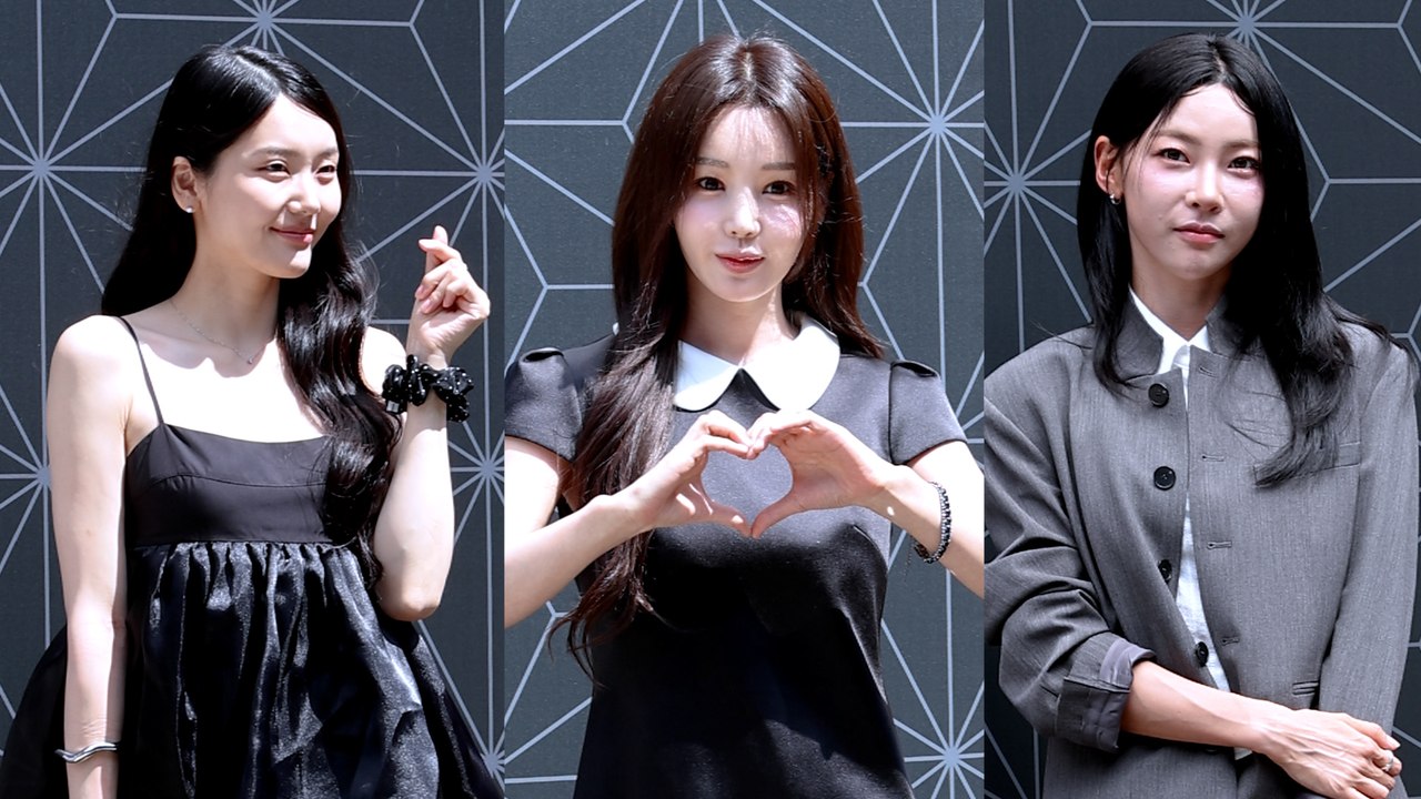 김민지-남규리-심소영, ‘귀멸의 칼날: 전집중展’ 포토콜 #귀멸의칼날