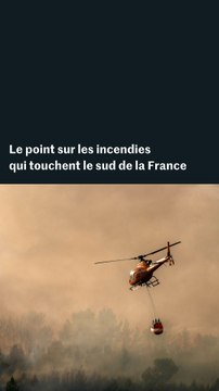 Incendies : le sud de la France en proie à des feux prématurés