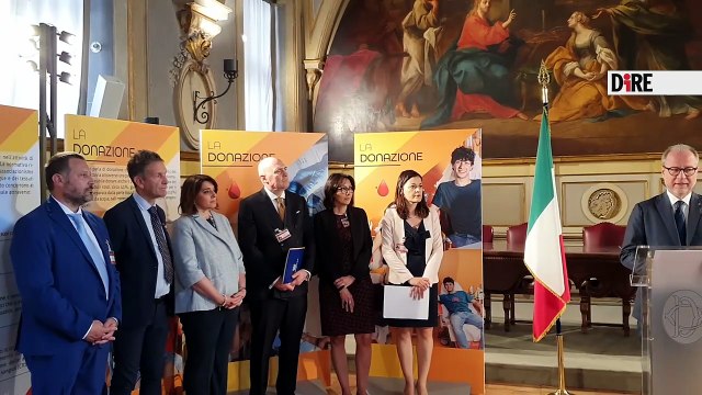 servizio su ‘Il Viaggio del Plasma , mostra inaugurata alla Camera