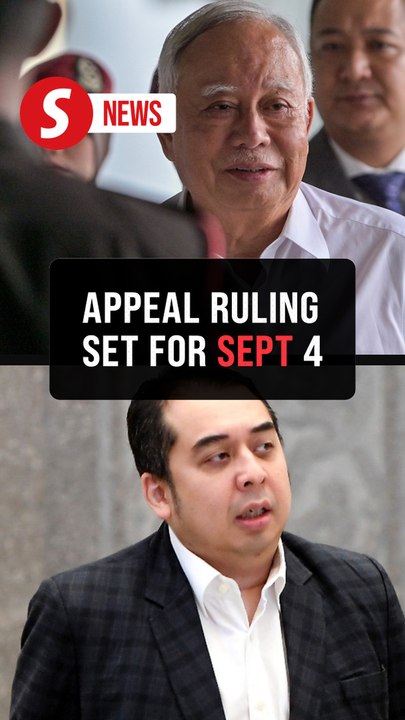 Sept 4 decision on Najib and son's tax arrears case appeal