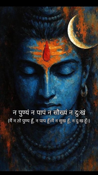 🕉️ Nirvana Shatakam Verse 4 _ Shivoham Shivoham _ Adi Shankaracharya _ Powerful Sanskrit Chant