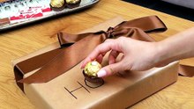 Wrap gifts with a fun chocolate twist