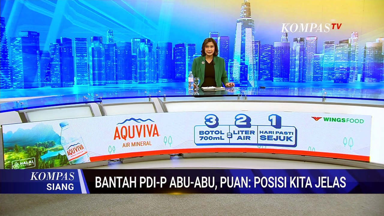 AHY Buka Suara soal Posisi Politik PDIP, Tekankan Kepentingan Nasional di Atas Partai | KOMPAS SIANG