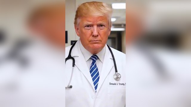 Il dottor Trump cura le star di Hollywood. L'incredibile video creato con l'AI postato su Truth dal presidente Usa