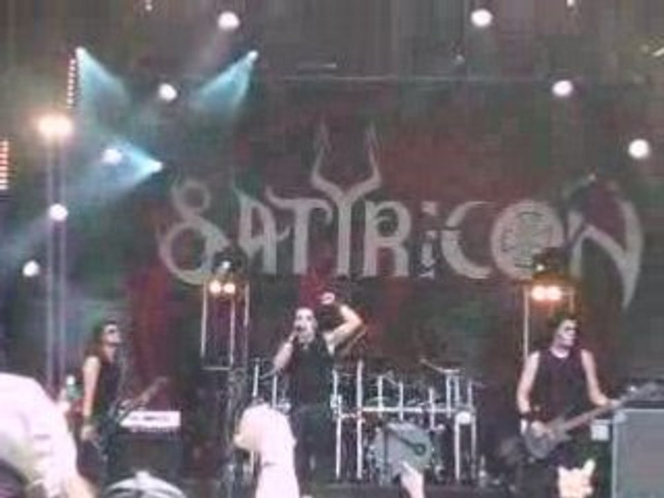 Satyricon - My Skin Is Cold @ Hellfest 2008