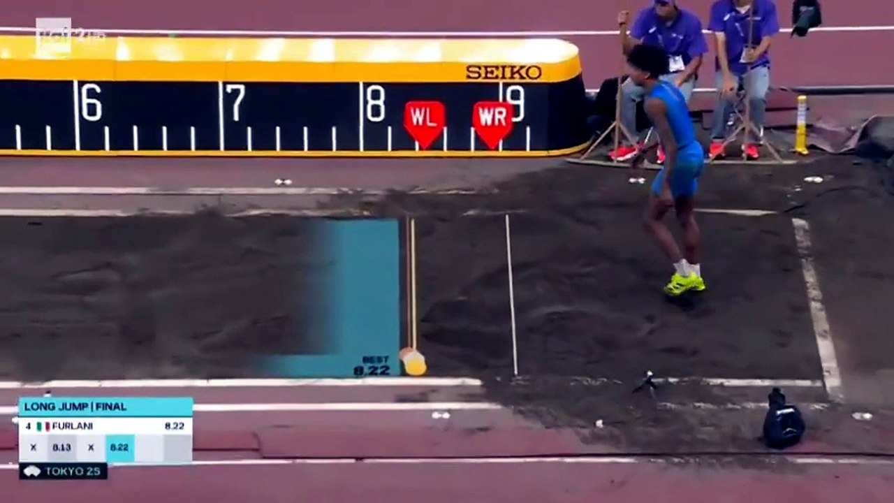 Mondiali di atletica, Furlani oro nel salto in lungo
