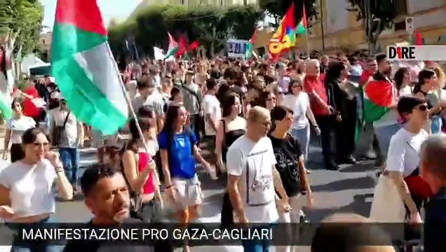 Palestina libera , a Cagliari 15mila persone in piazza