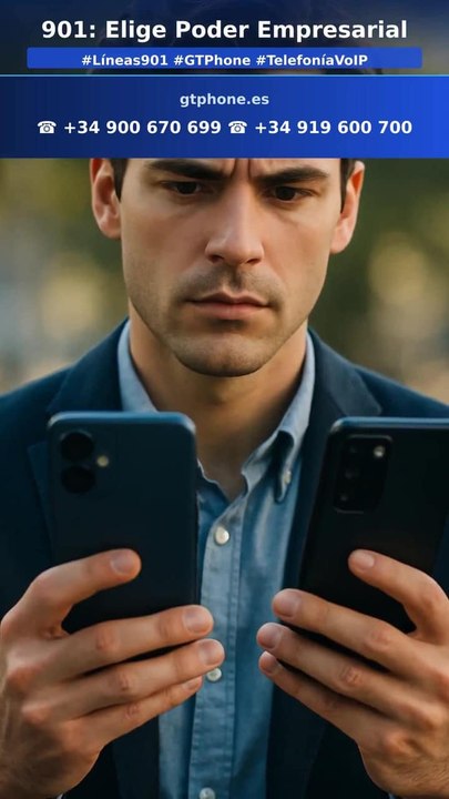 Líneas 901 Movistar vs GTPhone: compara y elige (en 1 minuto)