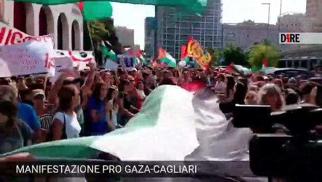 Palestina libera , a Cagliari 15mila persone in piazza