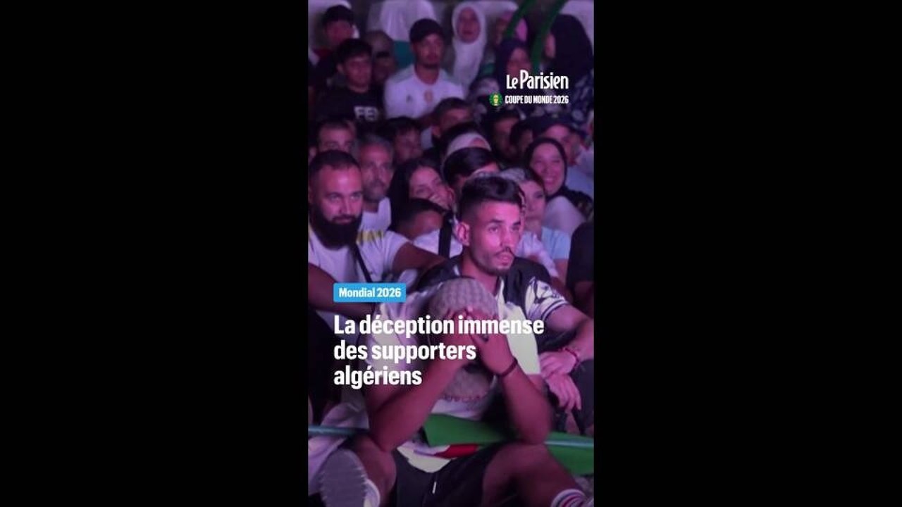 Les supporters algériens dépités : « Les joueurs n'ont pas fourni l'effort nécessaire »
