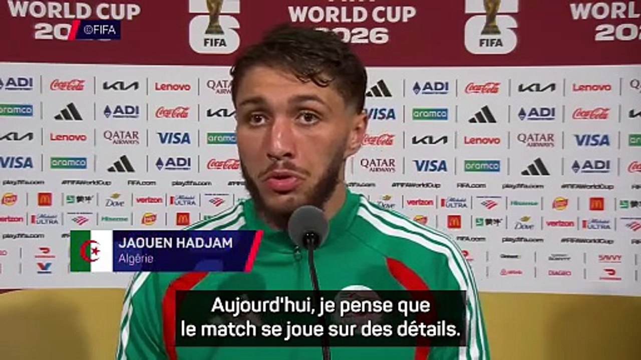Algérie - Hadjam : "On ne peut pas se contenter de ça"
