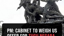 Tugu Negara restoration: Cabinet to review US RM1mil proposal