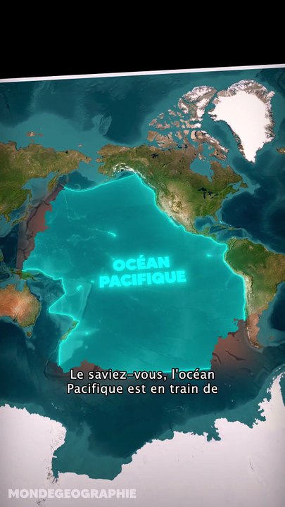 L'océan Pacifique disparaît pourquoi personne n'en parle #géographie