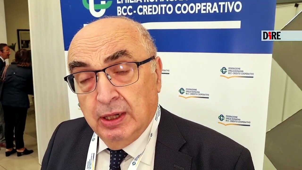 Convegno Bcc, intervista Gardini