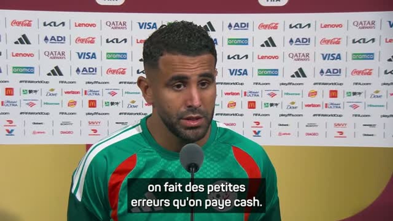 Algérie - Mahrez : "On n'est pas tombé sur plus fort"