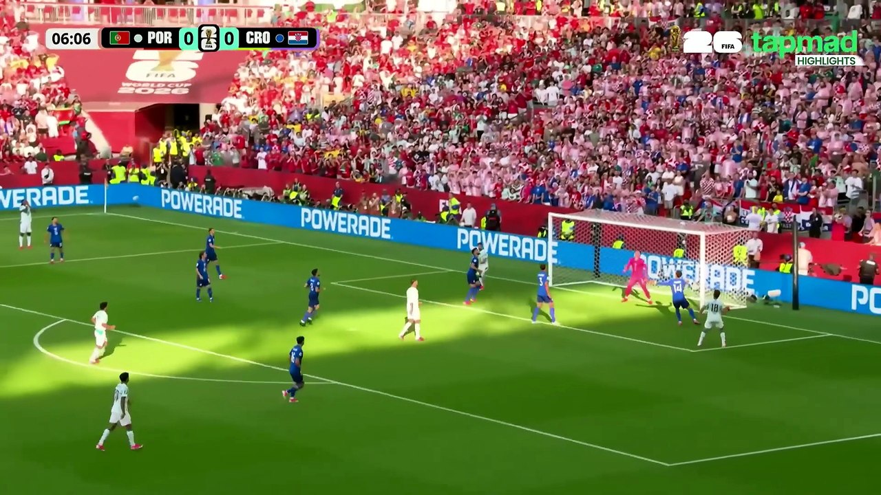 Live FIFA World Cup Portugal vs Croatia _ Round of 32 _ FIFA World Cup 2026