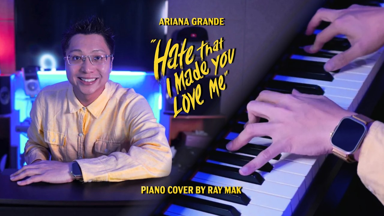 Ariana Grande - hate that i made you love me Piano by Ray Mak