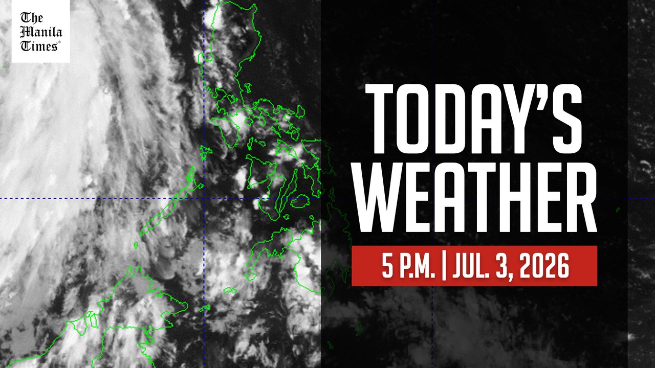 Today's Weather, 5 P.M. | Jul. 3, 2026