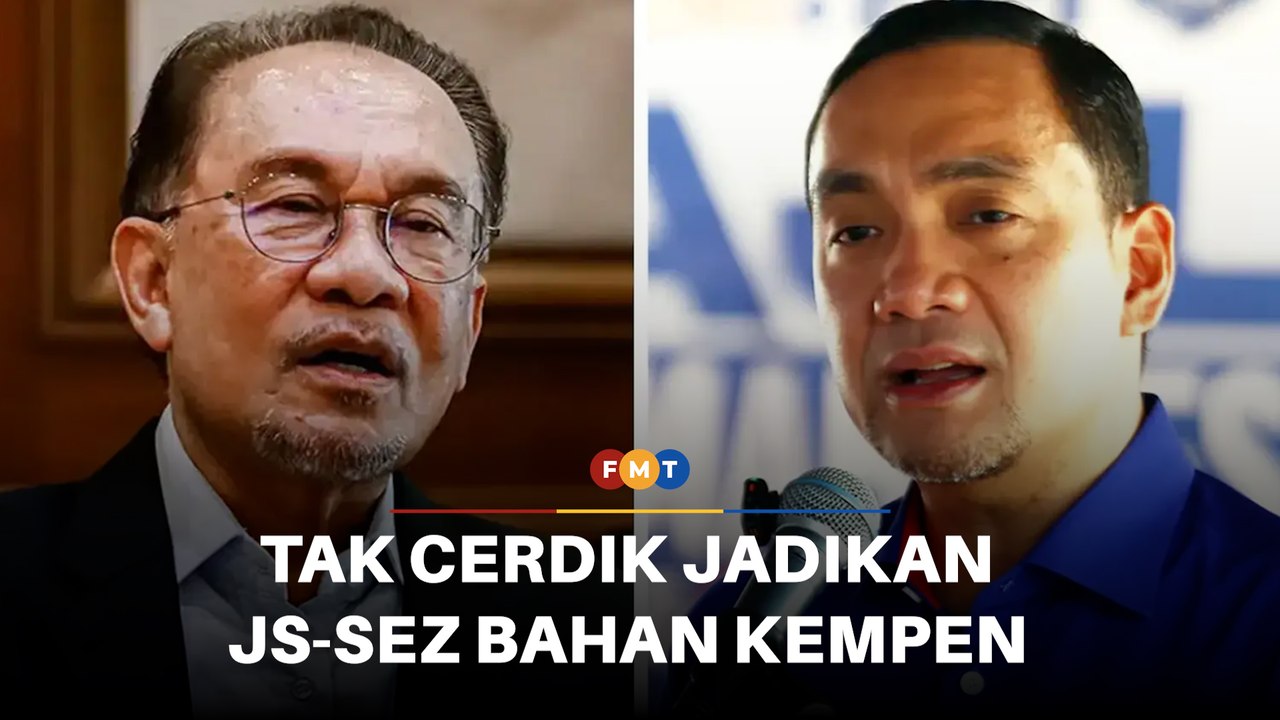 Tak cerdik jadikan JS-SEZ bahan pilihan raya, Anwar tegur Onn Hafiz