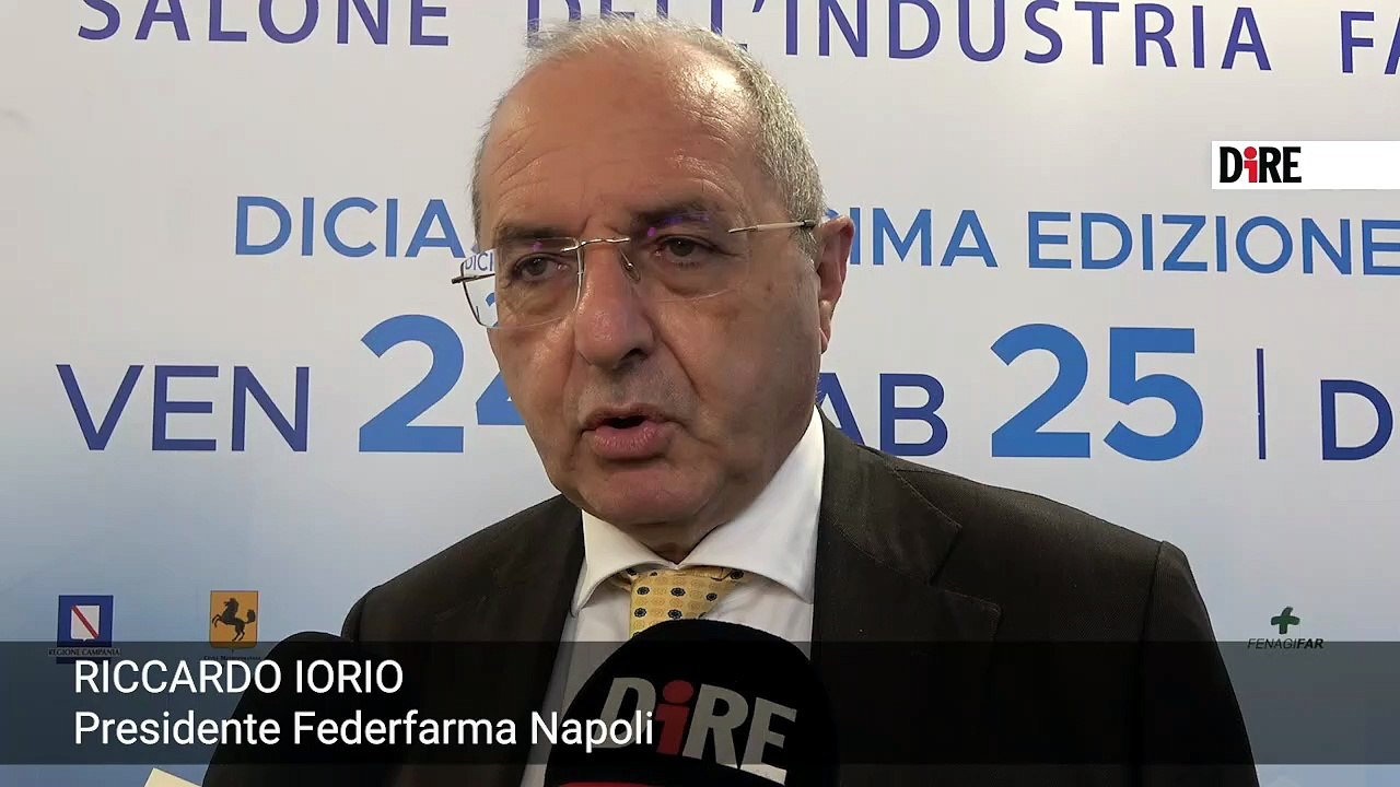Riccardo Iorio, presidente Federfarma Napoli.mp4