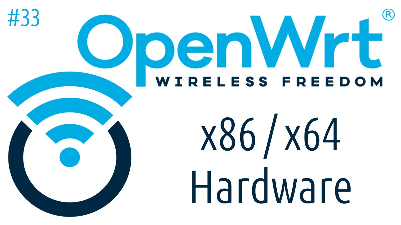 [tut] openwrt - installation auf x86/x64 hardware [4k | de]
