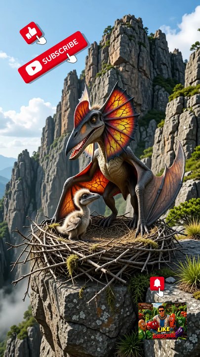 The Baby Flying Dinosaur's#usa #youtubeshorts #animation #subscribe #trending #usashorts #ai #aiart